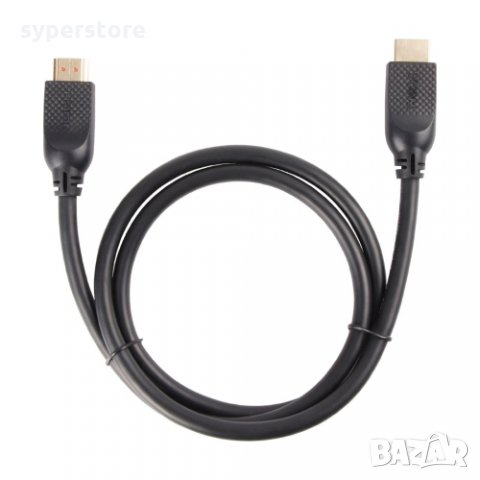 Кабел HDMI - HDMI 1.8м Ver:2.0 Ultra HD 4k/60p VCom SS001196 Черен Cable HDMI M - HDMI M, снимка 3 - Кабели и адаптери - 33987532