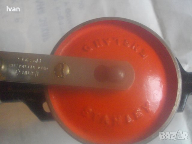 STANLEY ENGLAND-Маткап-Ръчна Дрелка-Бормашина-Като Нов-Колекционерски/Антикварен-Отличен-325мм-Англи, снимка 4 - Бормашини - 42919947