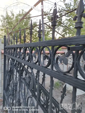 Ковано желязо изработка но огради, парапети и порти, снимка 2 - Огради и мрежи - 55981836
