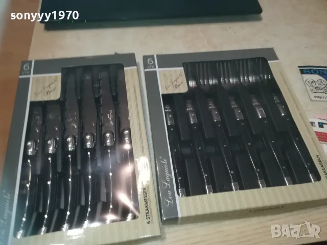 LAGUIOLE BLACK-6 НОЖА+6 ВИЛИЦИ 2009241254, снимка 3 - Колекции - 47302054