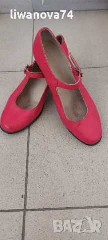 Скарпини червени номер 36, снимка 8 - Дамски боти - 45807403