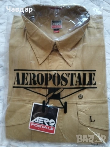 Мъжки ризи AEROPOSTALE - размери M/L/XL, снимка 4 - Ризи - 51366282