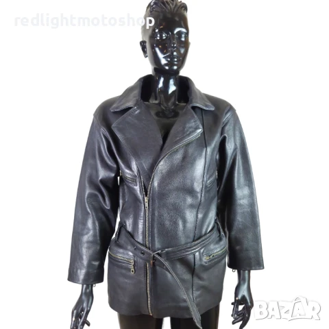📌 5233 Дамско кожено яке | Рокерия | Размер S | 120 лв.