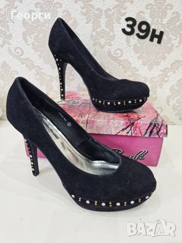 Дамски обувки, снимка 5 - Дамски обувки на ток - 44743343