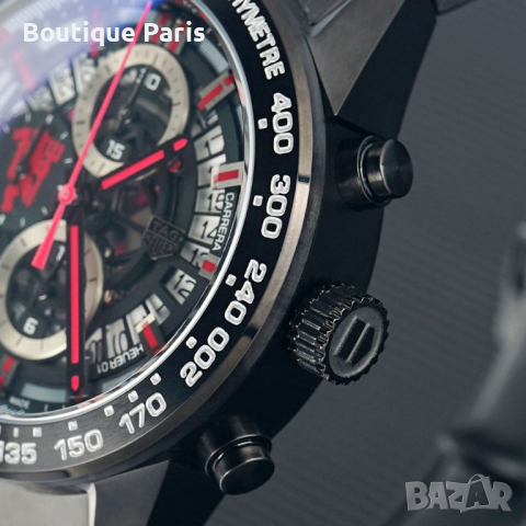 Tag Heuer Carrera Manchester United Limited мъжки часовник, снимка 3 - Мъжки - 44566185