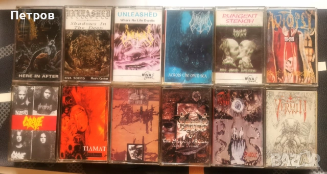Намалена цена! Редки метъл аудио касети - траш, дет, блек, дуум., снимка 15 - Аудио касети - 54211532
