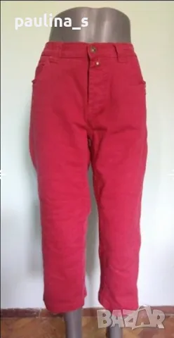 Четири броя / Червени мъжки дънкови бермуди и червен панталон , снимка 13 - Къси панталони - 31205613