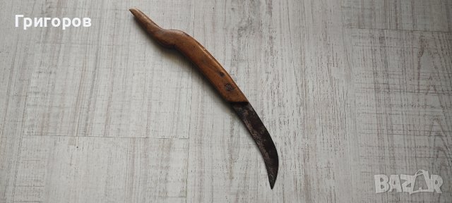 ГОЛЯМ СТАР ЗВЪНА КОСЕР НОЖ ! АВТЕНТИЧЕН !!!, снимка 4 - Колекции - 44241166