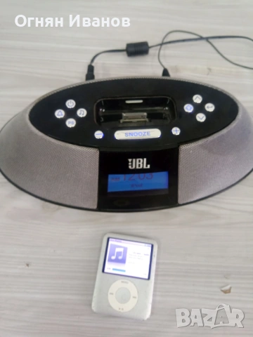 JBL On Time™ 200P и iPod Nano 3 gen, снимка 3 - Аудиосистеми - 53189456