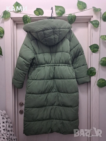 Уникално дамско зимно дълго яке L/XL, снимка 4 - Якета - 53232665