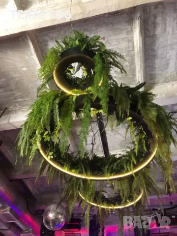 Висящи изкуствени растения , снимка 10 - Изкуствени цветя - 48670825