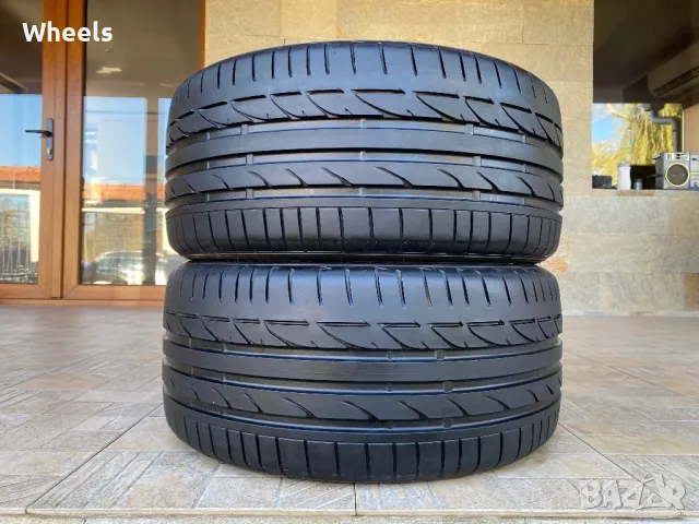 2бр. Летни гуми 245/40/17 Bridgestone Potenza S001 91W RFT, снимка 1 - Гуми и джанти - 47865375