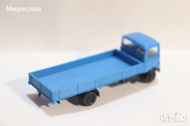 HERPA 1:87 H0 MERCEDES BENZ КАМИОН КОЛИЧКА МОДЕЛ, снимка 5 - Колекции - 50586819