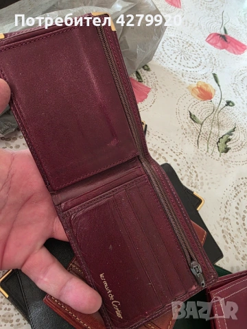 Cartier ретро портмонета, снимка 3 - Портфейли, портмонета - 53223329