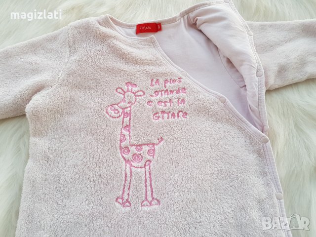 Топла поларена пижама 18 месеца, снимка 3 - Бебешки гащеризони - 31293188