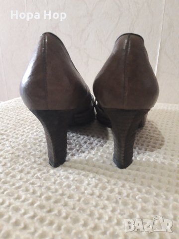 B&CO-eст.кожа,обувки на среден ток., снимка 7 - Дамски обувки на ток - 33930915