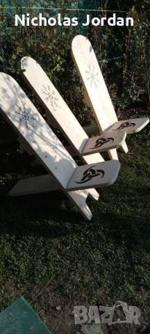 Стол сгъваем,ръчна изработка - модел "Викинг"  , снимка 13 - Столове - 44128681