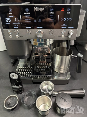 КАФЕМАШИНА NINJA ES601EU LUXE PREMIER ESPRESSO MACHINE, снимка 6 - Кафемашини - 56256787
