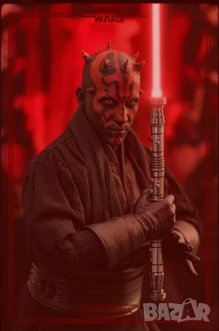 MMS749 2.0-Hot Toys Star Wars: The Phantom Menace MMS749 Darth Maul with sith speeder/ Моул, снимка 3 - Фигурки - 53388796