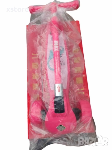 Детска, сгъваема тротинетка с LED светлини и мелодий. Размер:60х82см., снимка 5 - Други - 52740646