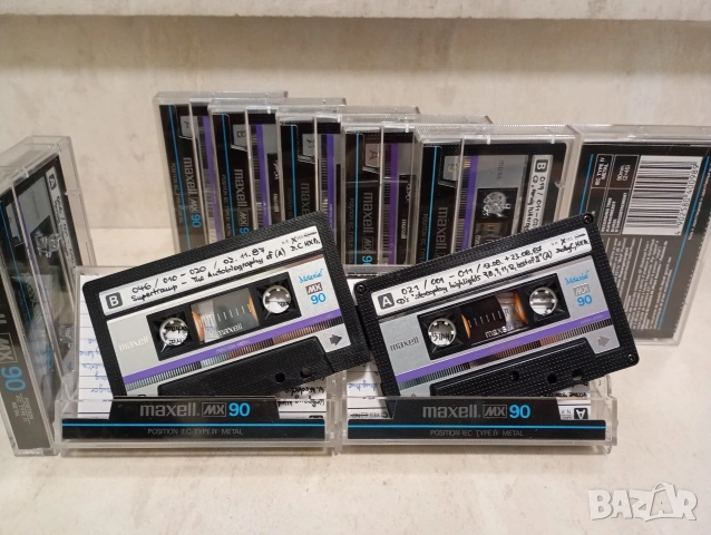 Maxell Metaxial MX 90 Метална аудио касета Метал, снимка 2 - Аудио касети - 53947705