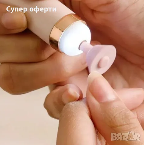 Професионална електрическа пила за нокти 5в1 – За перфектен маникюр и педикюр у дома, снимка 3 - Продукти за маникюр - 48520644