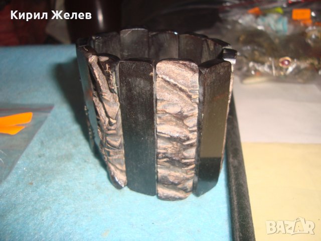 ГРИВНА от РОГ МАЙСТОРСКА ХУДОЖЕСТВЕНА РЪЧНА ИЗРАБОТКА РАЗТЕГЛИВА 100% НАТУРАЛНА РОГ КОСТ 27420, снимка 6 - Гривни - 35100767