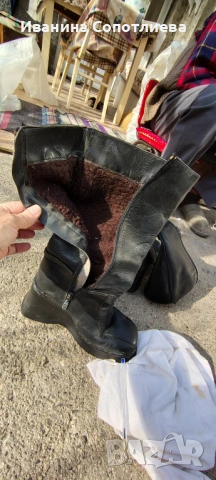 Продавам обувки и ботуши естествена и изкуствена кожа , снимка 3 - Дамски ботуши - 53990153