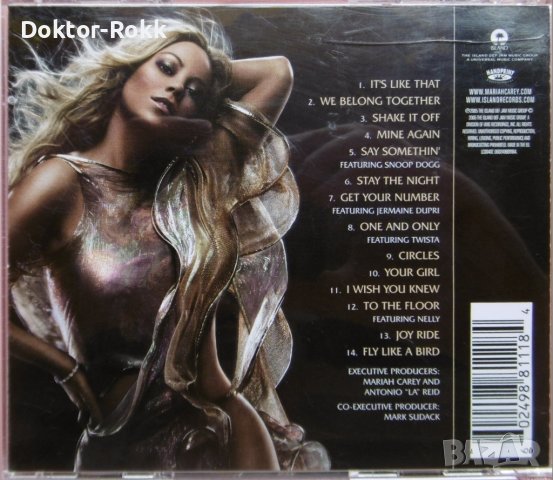 Mariah Carey - The Emancipation of Mimi (CD) 2005, снимка 2 - CD дискове - 39702033