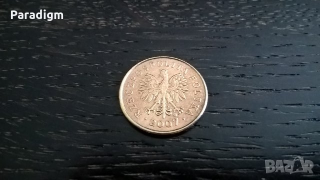 Монета - Полша - 2 гроша | 2007г., снимка 2 - Нумизматика и бонистика - 29285783