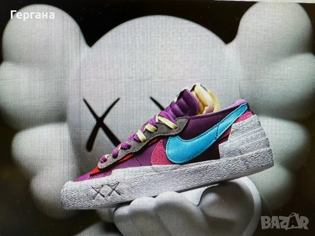 Nike кожени кецове