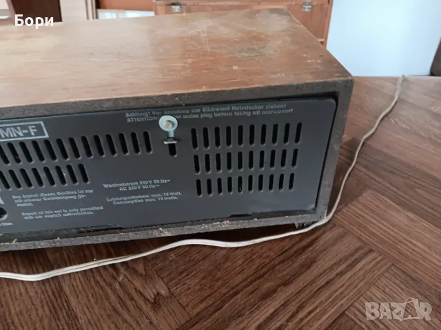 SABA MN-F Радио, снимка 10 - Радиокасетофони, транзистори - 49641379
