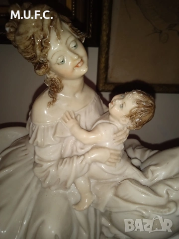 Порцелан IZIDA+Capodimonte.Изида., снимка 14 - Антикварни и старинни предмети - 54014638