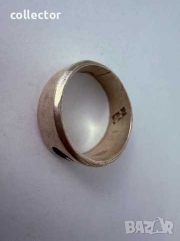 Масивен сребърен пръстен. №7634, снимка 4 - Пръстени - 52482088