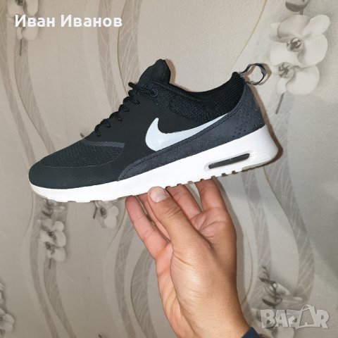 оригинални маратонки  NIKE AIR MAX THEA "BLACK ANTHRACITE"  номер 38-38,5, снимка 8 - Маратонки - 37960125