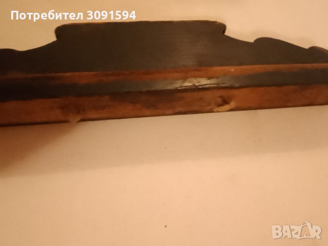 Античен архитектурен елемент от  орех от края на 19-ти век за (чесовник), снимка 3 - Антикварни и старинни предмети - 44256865
