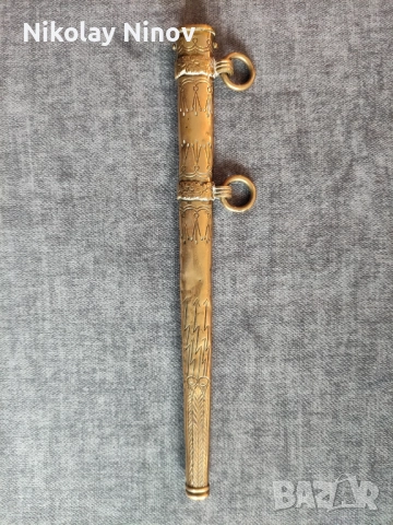 Немски офицерски кинжал  Kriegsmarine от WW2, снимка 11 - Антикварни и старинни предмети - 52433061