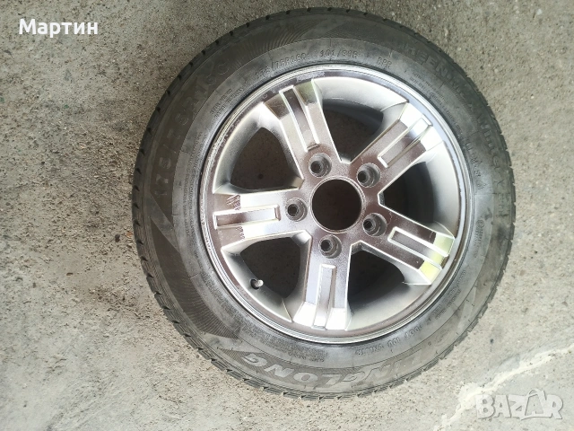Джанта - оригинална 16 цола + гума,която става за резервна за Киа Соренто , снимка 3 - Гуми и джанти - 53113762