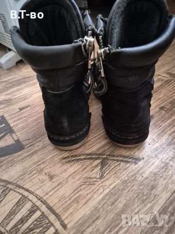Кожени боти Stela, снимка 5 - Дамски боти - 52719597