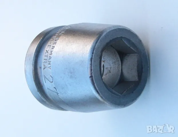 BELZER Ударна ВЛОЖКА 27 мм Кв.1“ Ключ Камък за Гуми Джанти Гайковерт Върток Тресчотка Гедоре БАРТЕР, снимка 2 - Други инструменти - 48244188