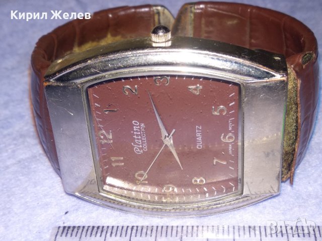 PLATINO COLLECTION QUARTZ JAPAN MOVT ЕФЕКТЕН КВАРЦОВ МАРКОВ ДАМСКИ ЧАСОВНИК - ГРИВНА 36578, снимка 8 - Дамски - 40443818