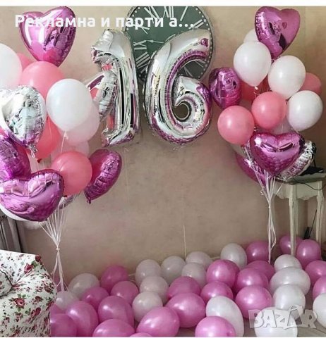 Фолиеви балони цифри - разнообразие и високо качество., снимка 13 - Надуваеми играчки - 29443691