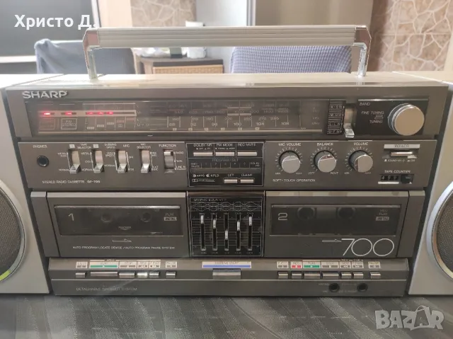 SHARP GF700H, снимка 4 - Радиокасетофони, транзистори - 49973986