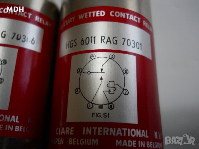 реле  с живачна рид ампула 2 модела, снимка 3 - Друга електроника - 29235859