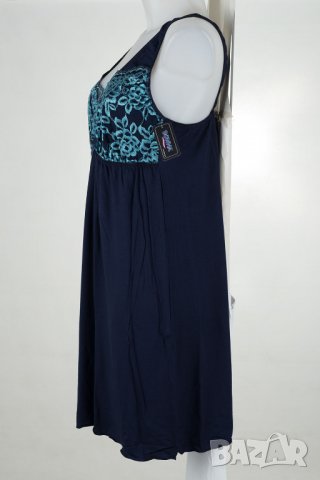 Тъмносиня нощница марка Donna XL/2XL, снимка 4 - Нощници - 31851754
