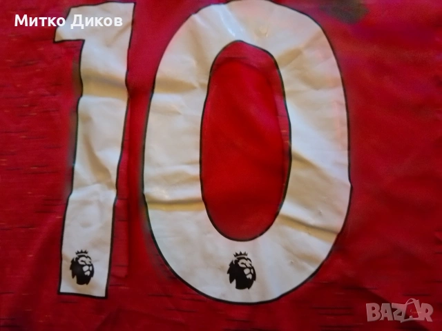 Манчестър Юн. маркова на Адидас футболна тениска #10 Рашфорд размер ХЛ, снимка 3 - Футбол - 53877669