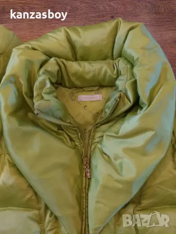 elisa cavaletti women green down jacket - дамско пухено яке М, снимка 4 - Якета - 48478956