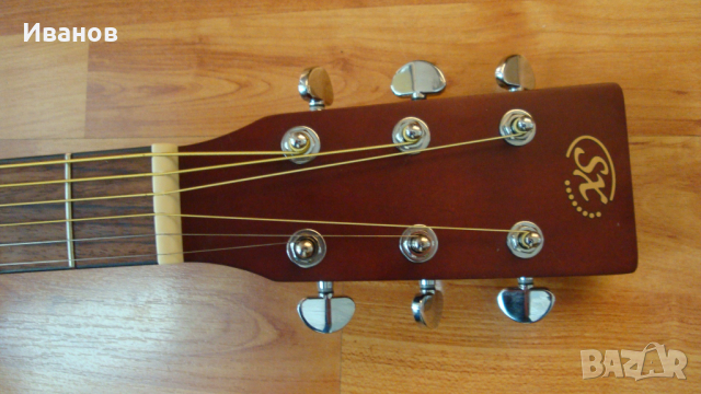 Продавам акустична китара SX, снимка 5 - Китари - 44794401