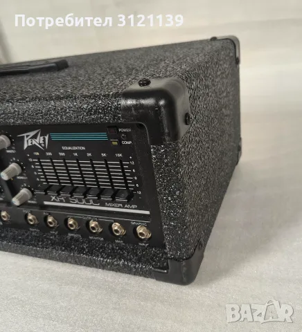 Усилвател с вграден миксер и графичен еквалайзер Peavey XR 500C, снимка 4 - Ресийвъри, усилватели, смесителни пултове - 56060276