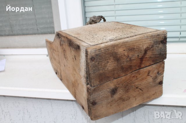 Дървен лъжичник , снимка 6 - Антикварни и старинни предмети - 30986843